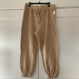 Gap Reverse Cozy Fleece Joggers NWT XL